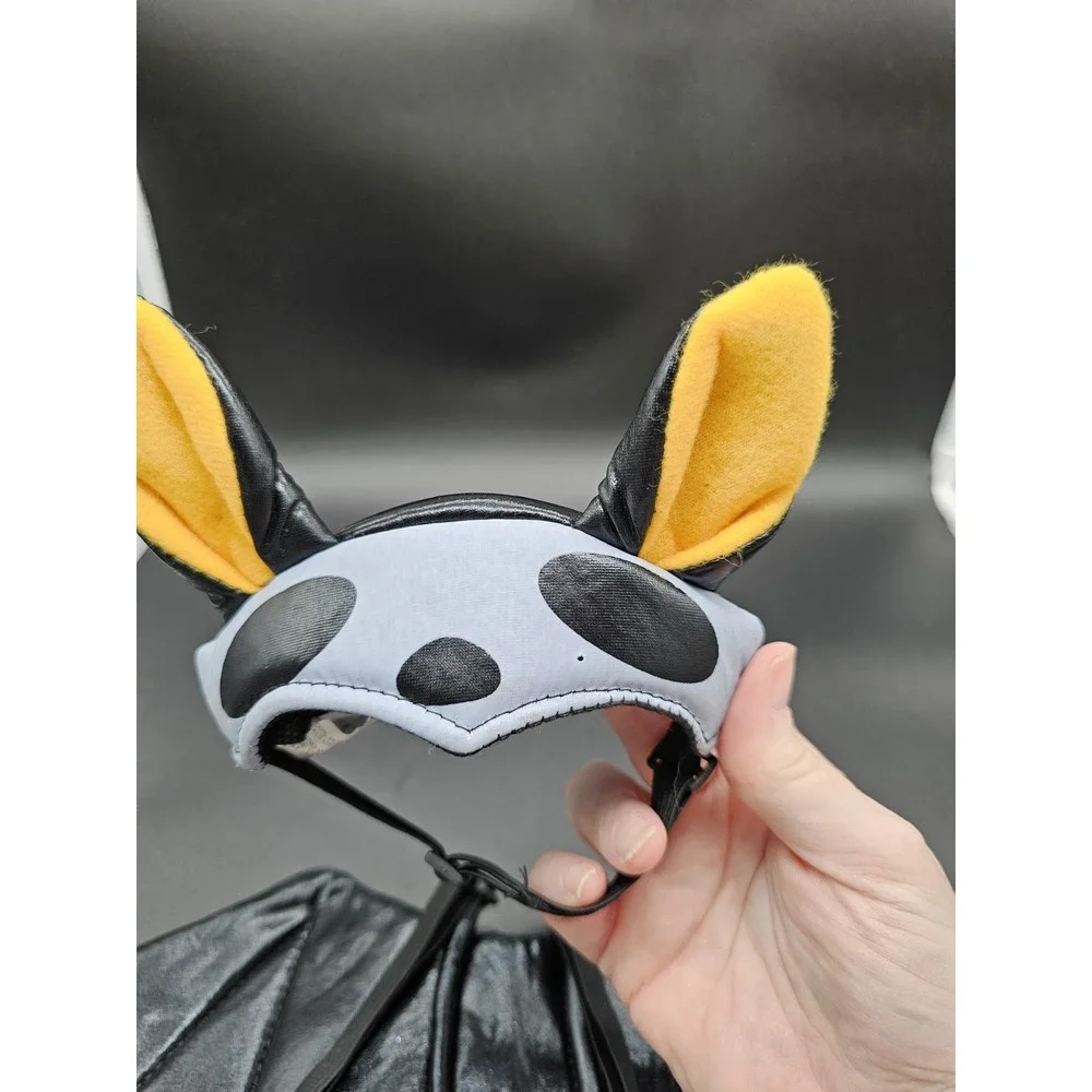 Cute‎ Bat Dog Costume Bat Wings And Hat Small Dog Halloween Costume